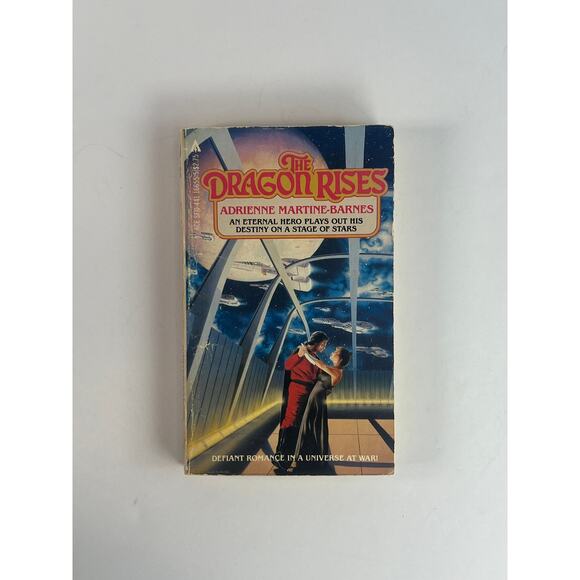 Vintage Paperback Book - The Dragon Rises - Adrienne Martine-Barnes - 1983 Ace - Picture 1 of 6